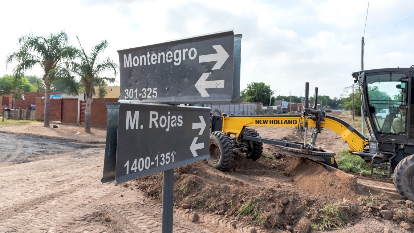 Continúan las mejoras en diferentes barrios de San Nicolás